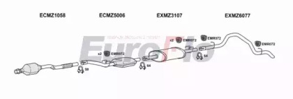 Система выпуска ОГ EuroFlo MZSPR27D 7001D03